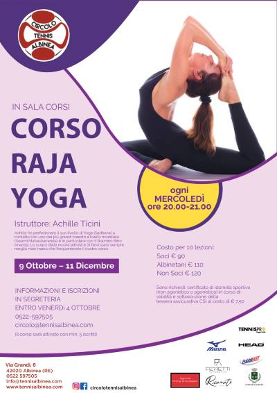 CORSO DI RAJA YOGA 2024