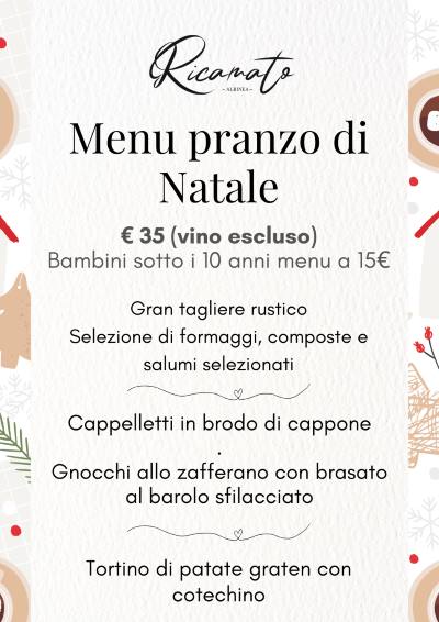 PRANZO DI NATALE 2024