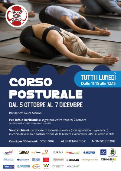 CORSO DI POSTURALE 2026
